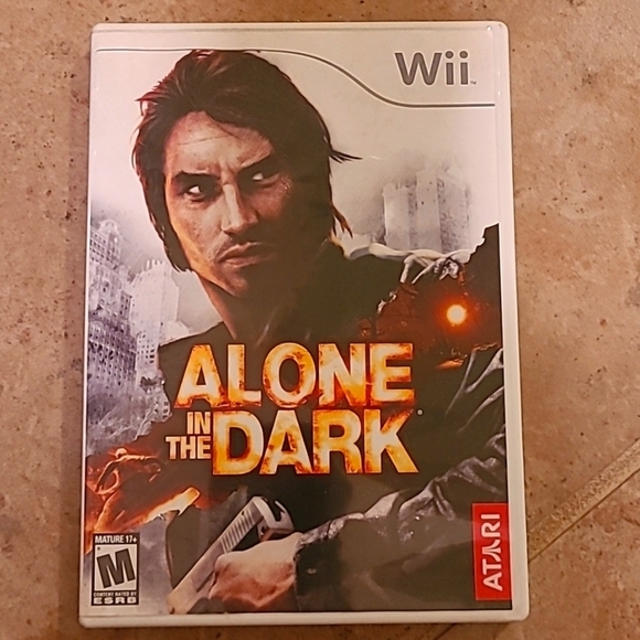 Nintendo Other - Nintendo Wii Alone In The Dark Disk Game Hard Shell Case Instruction Booklet
